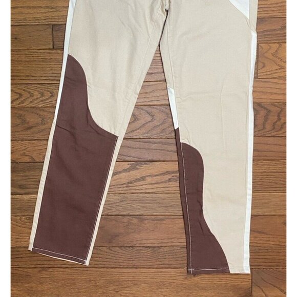 Colorblock Pacsun Patchwork High-Waisted Jeans For Women 24" - Picture 6 of 13